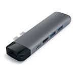 SATECHI Aluminium Pro Power Delivery Hub with Ethernet for USB-C - Space Gray $27.46 + Shipping ($0 C&C/ in-Store) @ PB Tech