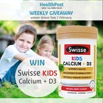 Win a Swisse KIDS Calcium + D3 from Healthpost