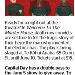 Win a Double Pass to Welcome To The Murder House from The Dominion Post (Wellington)