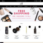 Free Shipping on AUD $10+, Free 3 pc Set (Lipstick+Mascara+Blush) with AUD $45, Sale Items from AUD $2 @ e.l.f. Cosmetics