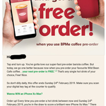 Free Coffee after Next Pre-Order Coffee @ Wild Bean Cafe