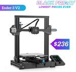 Creality Ender-3 V2 3D Printer - $231USD [~ $329NZD] with Free Shipping @ Creality3D