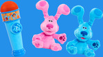Win a Blues Clues Puppy Plush, Light-up Microphone and Peek-A-Booblue Plush from Tots to Teens