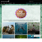 Win Return Flights for 2 to Fiji, 4 Nights Hotel or 1 of 10 Pure Fiji Jewel Box+ 150 Airpoints Dollars from Air New Zealand