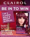 Win 1 of 3 Clairol Bold and Bright Bundles from Chemist Warehouse