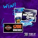 Win a $200 Harley Davidson Voucher and BurgerFuel Goodies from BurgerFuel