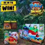 Win 1 of 2 Family Passes to See PAW Patrol: The Dino Movie + Toys or 1 of 8 Family Passes + Roaring Pup Pals from Planet Fun