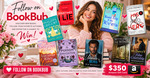 Win a $350 Amazon Gift Card (September Bookbub Giveaway) from Book Throne