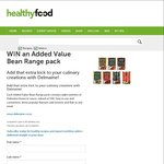 Win an Added Value Bean Range Pack (8 Cans Worth $30) from Healthy Food