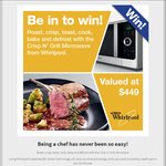 Win a Whirlpool Crisp N' Grill Microwave (Valued at $449) from Renovate Magazine