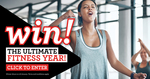 Win a fitness membership for a year, 20 personal training sessions, & $350 Rebel Sport voucher @ YMCA (North Centres)