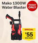Mako 1300W Water Blaster $55, Infant/Kids Clothing & Swimwear $10 & Under, Market Kitchen Ground Coffee 500g $8 + More @ TWH