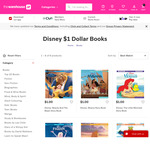 Disney/Pixar Picture Books $1 ea. + Shipping ($0 in-Store) @ The Warehouse