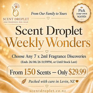 Choose Any 7 x 2ml Fragrance Discoveries from 150 Perfumes for $29.99 + Shipping @ ScentDroplet