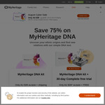 DNA Kit + 1 Month Free Trial of Complete Plan for $39 Delivered (Normally $169) @ MyHeritage