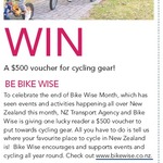 Win a $500 Voucher for Cycling Gear from Your Weekend