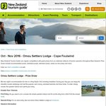 Win 2 Nights at Omau Settlers Lodge from Tourism NZ