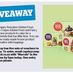 Win 1 of 5 Marcel's Happy Pancakes, Crepes, Blinis Vouchers from The Dominion Post