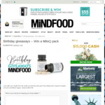 Win a MitoQ Prize Pack (Skin Support Complex, Circumin and Blood Sugar) from Mindfood