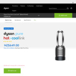Dyson Pure Hot+Cool Link: $649 Shipped (RRP $899) @ Dyson NZ