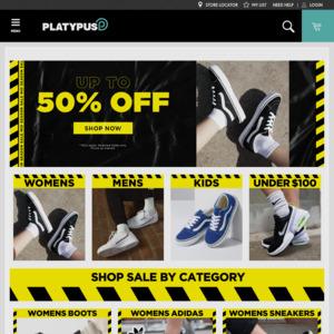 platypus shoes coupon