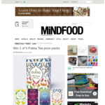 Win 1 of 5 Pukka Tea Prize Packs from Mindfood