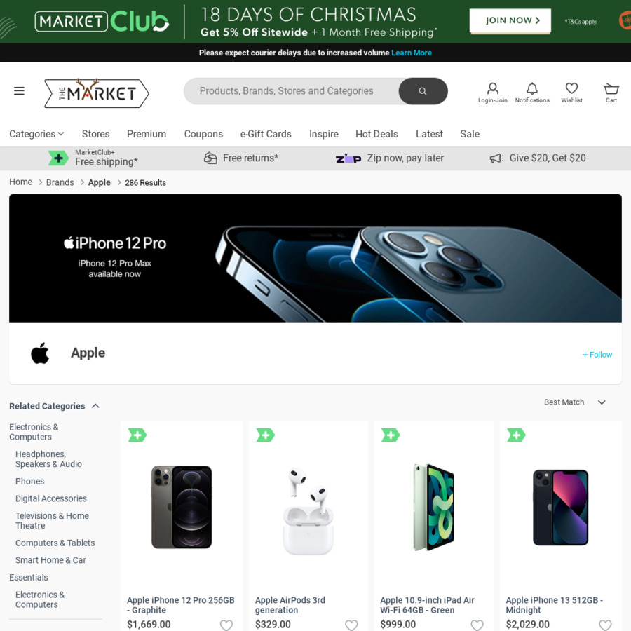 5 off Apple Products at The Market ChoiceCheapies