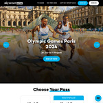 10% off Paris 2024 Olympics Pass (25 July - 12 August): $31.99 (Usually $34.99) @ Sky Sport Now