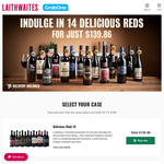 14 Bottles of Wine $139.86 (Free Delivery) @ Laithwaites NZ