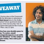 Win a Double Pass to under The Shadow, July 25, from The Dominion Post (Wellington)