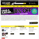 Dick Smith - 8% off - Extended