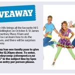 Win a Family Pass to HI-5 House Hits, Oct 8, from The Dominion Post (Wellington)