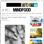 Win 1 of 2 Divine Company Organic Hand Series Kits from Mindfood