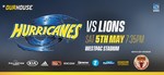 $19.96 Silver Adult Ticket to Hurricanes Vs Lions Game Sat 5th May with Code "RETRONIGHT"