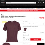Under Armour Men's Threadborne Short Sleeve (Size XL) $15 Delivered (Was $59.99 + Delivery) @ Torpedo7 (Limited Stock)