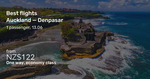 Error Fare: Bali, Indonesia O/W from Auckland $121 (Rtn $301), Welly $195, Chch $201, Dunedin $230 @ Beat That Flight