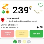 [Sharetank] 91 & Diesel: $2.39 Per Litre @ Z, Hewletts Rd (Mount Maunganui)