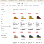 Up to 50% off Bobux Shoes (Baby/Toddler/Kids) @ Onceit
