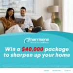 [Homeowners] Win a $40000 home renovation package from Harrisons @ Seven Sharp
