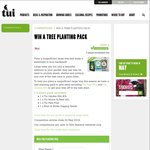 Win a Tree Planting Kit from Tui