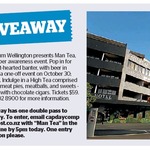 Win a Double Pass to Man Tea (Food, Drinks) from The Dominion Post (Wellington)