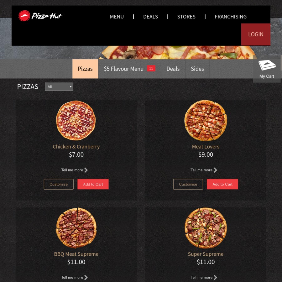 Free Stuffed Crust with Meatlovers Pizza Pizza Hut ChoiceCheapies