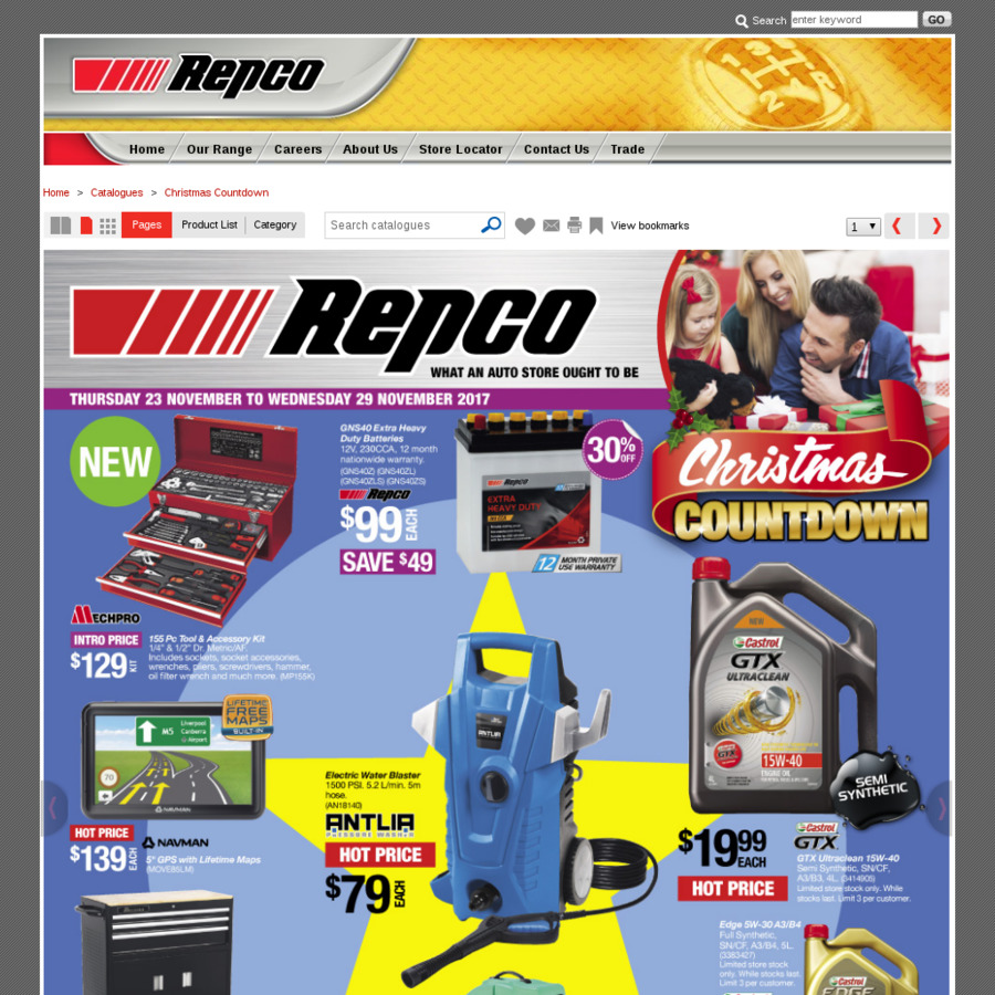 Water Blaster 1500 Psi for 79 at Repco ChoiceCheapies