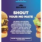 Burgerfuel Buy One Get One Free, American Muscle (Single or Double), Bacon Backfire OR V8 Vegan