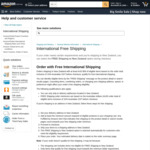 Free Shipping to New Zealand when you Spend over AU$59.00 on Eligible Items @ Amazon AU
