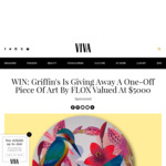 Win a one-off piece of art by FLOX (valued at $5000) @ Viva