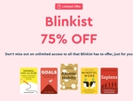 75% Discount on 1 Year Premium Subscription @ Blinkist