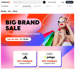 Up to 100% Cashback at Temu (17-19/10, $35 Cap), adidas 30% (17/10, $40 Cap), DoorDash up to 50% (18/10, $10 Cap) @ ShopBack NZ