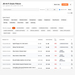 JB Hi-Fi Sorted by Best % off + Instant Search & Category Filters @ JB Hi-Fi (via JBScraper)