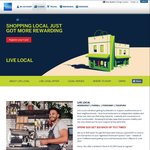 AmEx Spend $20 and Get $10 Back with Live Local (Max Get $50 Back)